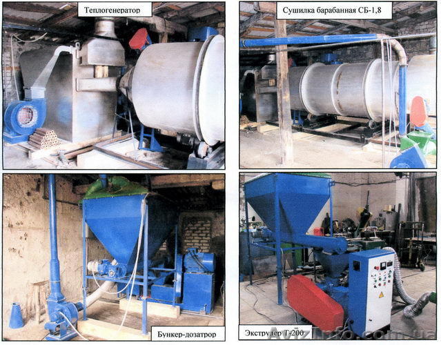 Линия по производству топливных брикетов - <ro>Изображение</ro><ru>Изображение</ru> #1, <ru>Объявление</ru> #7586