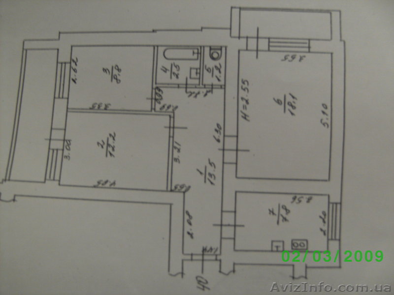 Своя 3к.кв, пр.Московский,296б, м/рСолнечный,кирп дом02 г, S=70м,жилсост 48300$  - <ro>Изображение</ro><ru>Изображение</ru> #1, <ru>Объявление</ru> #14370