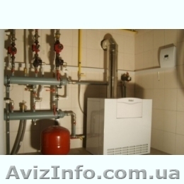Котёл в частном доме или коттедже Автономное отопление Качественная установка - <ro>Изображение</ro><ru>Изображение</ru> #1, <ru>Объявление</ru> #61051