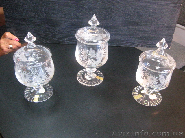 Посуда из хрусталя,Германия. ручная работа - <ro>Изображение</ro><ru>Изображение</ru> #1, <ru>Объявление</ru> #68609