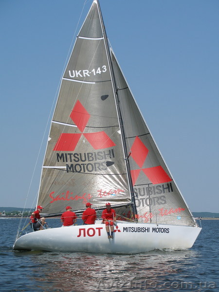 Продам парусную яхту \"Полярис R25\" 1990г Пластик  - <ro>Изображение</ro><ru>Изображение</ru> #1, <ru>Объявление</ru> #61418