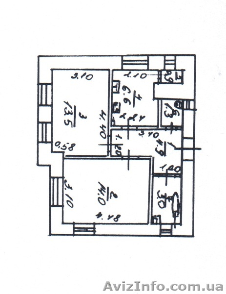 Продам 2-х ком.из.кв. - <ro>Изображение</ro><ru>Изображение</ru> #1, <ru>Объявление</ru> #79600