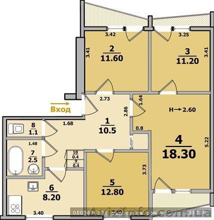 Срочно продам 4к.кв. Блюхера - <ro>Изображение</ro><ru>Изображение</ru> #1, <ru>Объявление</ru> #122492