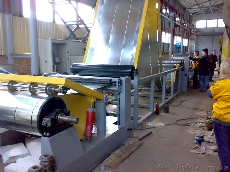 Линия продольной резки рулонного металлопроката на штрипс 0.3-1мм - <ro>Изображение</ro><ru>Изображение</ru> #1, <ru>Объявление</ru> #130739