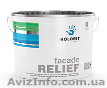 Структурная ( Рельефная) акрилова краска Колорит - <ro>Изображение</ro><ru>Изображение</ru> #1, <ru>Объявление</ru> #155395