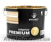 Краска интерьерая латексная для стен Колорит Премиум 7 - <ro>Изображение</ro><ru>Изображение</ru> #1, <ru>Объявление</ru> #155389