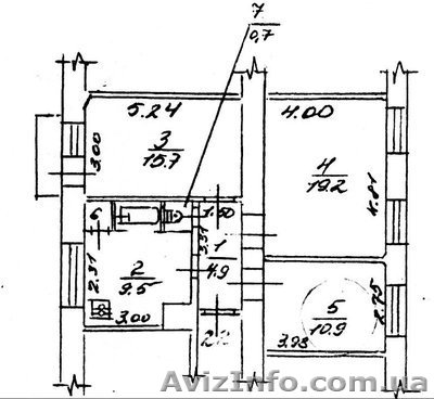 Трех комнатная квартира пл. Восстания - <ro>Изображение</ro><ru>Изображение</ru> #1, <ru>Объявление</ru> #179817