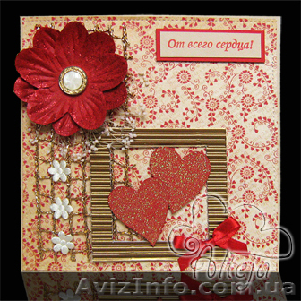 Мастер-класс «Открытка ручной работы» - <ro>Изображение</ro><ru>Изображение</ru> #1, <ru>Объявление</ru> #195352