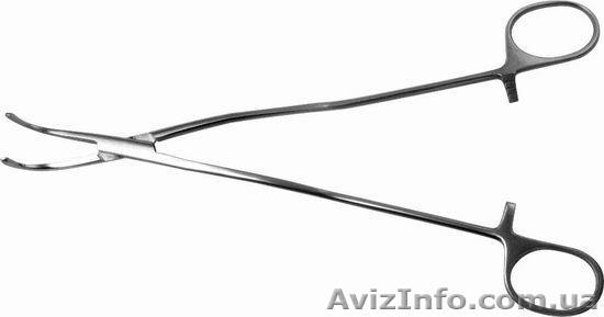 Д-33 Диссектор с изогнутыми ручками с кремальерой №2 210 - <ro>Изображение</ro><ru>Изображение</ru> #1, <ru>Объявление</ru> #257286