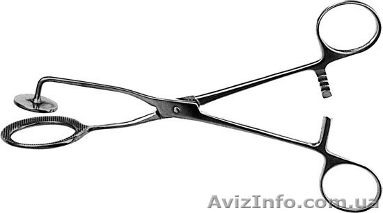 З-55-1 Зажим д/щек и губ с круглыми губками, 188 мм  - <ro>Изображение</ro><ru>Изображение</ru> #1, <ru>Объявление</ru> #261275