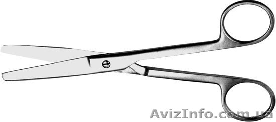 Н-3 Ножницы тупоконечные, вертик. изогнут 140 мм - <ro>Изображение</ro><ru>Изображение</ru> #1, <ru>Объявление</ru> #261333