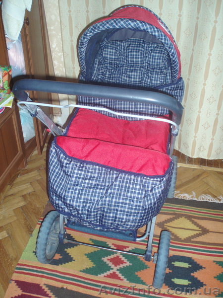 Продам детскую коляску б/у. - <ro>Изображение</ro><ru>Изображение</ru> #1, <ru>Объявление</ru> #305089