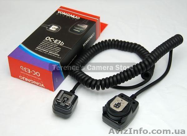 Продам удлинительный TTL кабель длиной 3 метра для вспышек Canon - <ro>Изображение</ro><ru>Изображение</ru> #1, <ru>Объявление</ru> #349375