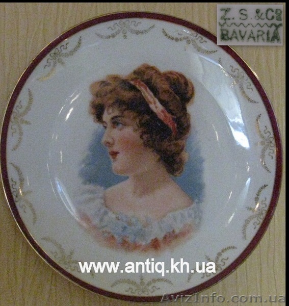 Старинная настенная тарелка - <ro>Изображение</ro><ru>Изображение</ru> #1, <ru>Объявление</ru> #349859