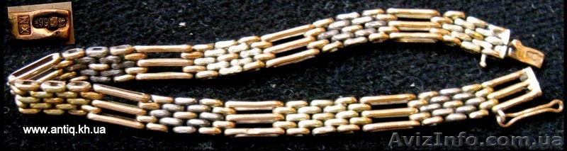 Старинный золотой браслет - <ro>Изображение</ro><ru>Изображение</ru> #1, <ru>Объявление</ru> #349846