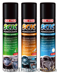 Полироль для приборной панели MA-FRA  SCIC (ORANGE/GREEN/BLUE)   - <ro>Изображение</ro><ru>Изображение</ru> #1, <ru>Объявление</ru> #395133