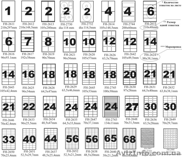 Самоклеющаяся бумага для печати на принтере А-4 - <ro>Изображение</ro><ru>Изображение</ru> #1, <ru>Объявление</ru> #419781