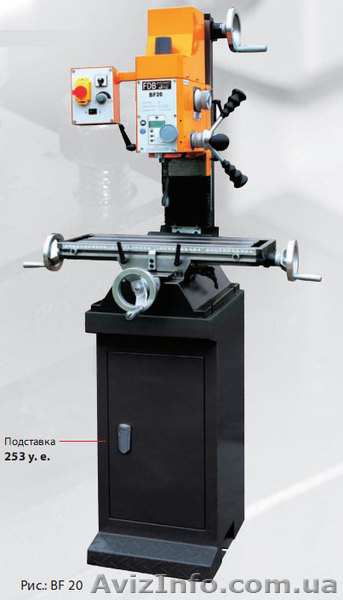 Фрезерный станок по металлу BF20 - <ro>Изображение</ro><ru>Изображение</ru> #1, <ru>Объявление</ru> #424188