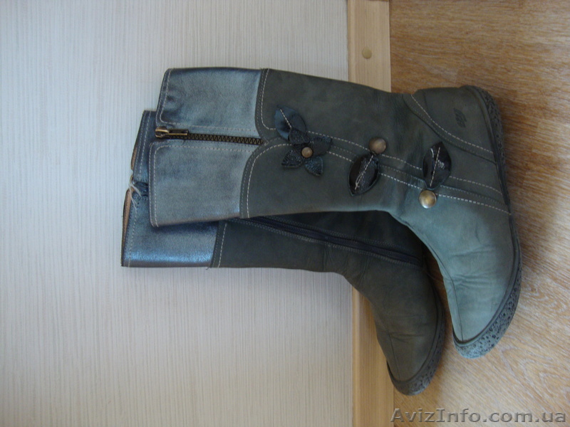 продам осеннии сапоги - <ro>Изображение</ro><ru>Изображение</ru> #1, <ru>Объявление</ru> #412532