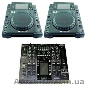 PIONEER PAIR CDJ-2000 DJ DVD CD PLAYER & DJM-2000 MIXER - <ro>Изображение</ro><ru>Изображение</ru> #1, <ru>Объявление</ru> #442016