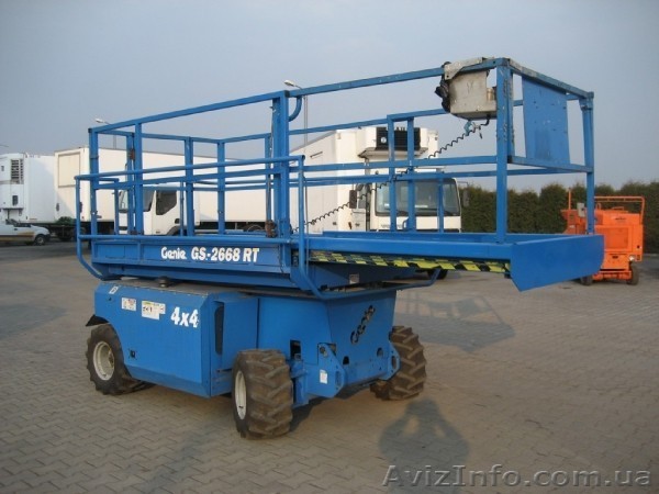 Подъемная платформа GENIE GS 2668PT - <ro>Изображение</ro><ru>Изображение</ru> #1, <ru>Объявление</ru> #462740