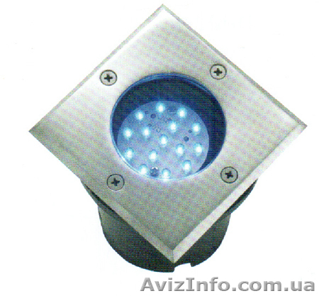 Светильник светодиодный грунтовой 230В 2Вт 24 led - <ro>Изображение</ro><ru>Изображение</ru> #1, <ru>Объявление</ru> #457955