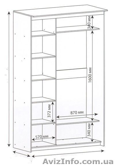недорогой новый шкаф-купе - <ro>Изображение</ro><ru>Изображение</ru> #1, <ru>Объявление</ru> #497752