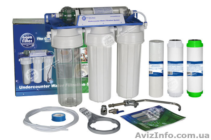 Четырёхступенчатая система под мойку FP3-HJ-K1. Производство Aquafilter (Польша) - <ro>Изображение</ro><ru>Изображение</ru> #1, <ru>Объявление</ru> #557069