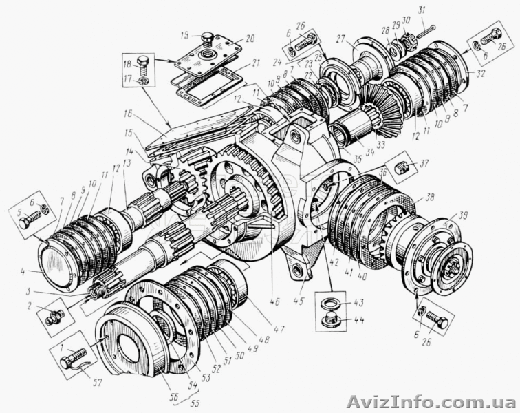 редуктор рабочего органа дэ-226 - <ro>Изображение</ro><ru>Изображение</ru> #1, <ru>Объявление</ru> #599404