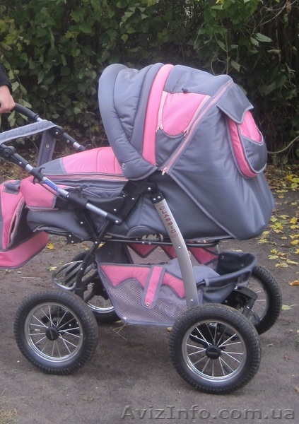 Продам коляску-трансформер BAMBINO Clasic - <ro>Изображение</ro><ru>Изображение</ru> #1, <ru>Объявление</ru> #635847