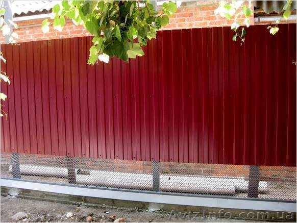 металлические заборы /проф.труба и профлист/ - <ro>Изображение</ro><ru>Изображение</ru> #1, <ru>Объявление</ru> #701644