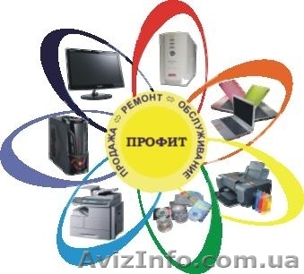 "Профит": Ремонт и обслуживание компьютеров, ноутбуков, мониторов. - <ro>Изображение</ro><ru>Изображение</ru> #1, <ru>Объявление</ru> #691172