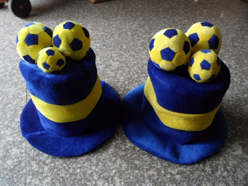 Продам шапку футбольного болельщика. - <ro>Изображение</ro><ru>Изображение</ru> #1, <ru>Объявление</ru> #678418