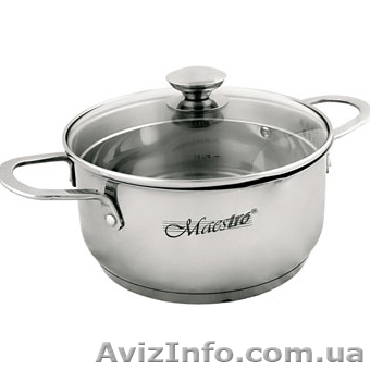 Кастрюля Maestro MR 3510-18 - <ro>Изображение</ro><ru>Изображение</ru> #1, <ru>Объявление</ru> #742523