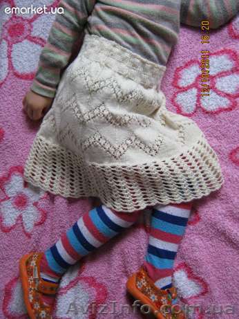 Вязаная юбочка на девочку 2-5 лет - <ro>Изображение</ro><ru>Изображение</ru> #1, <ru>Объявление</ru> #738261