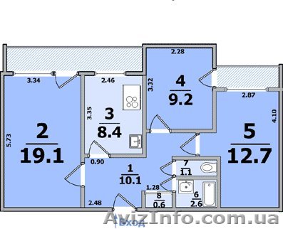 Продам свою 3-к квартиру - <ro>Изображение</ro><ru>Изображение</ru> #1, <ru>Объявление</ru> #773807
