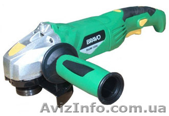 БОЛГАРКА (УГЛОШЛИФОВАЛЬНАЯ МАШИНА) BRAVO ВШМ-1200, 125 ММ, 1200 ВТ - <ro>Изображение</ro><ru>Изображение</ru> #1, <ru>Объявление</ru> #813606