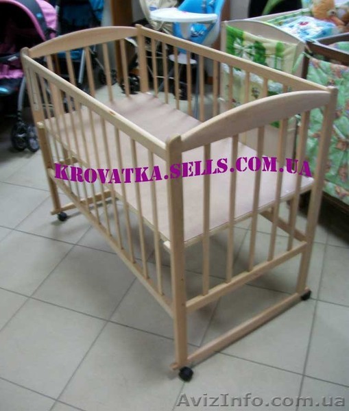 Детские кроватки из дерева, матрасы, постельное - <ro>Изображение</ro><ru>Изображение</ru> #1, <ru>Объявление</ru> #814237