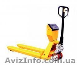 Тележка гидравлическая с весами (рокла с весами) - <ro>Изображение</ro><ru>Изображение</ru> #1, <ru>Объявление</ru> #811856