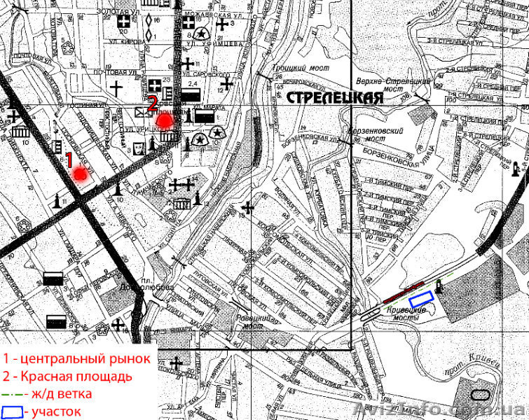 Продам земельный участок в центре г.Курска, пл. 1, 62Га.                 - <ro>Изображение</ro><ru>Изображение</ru> #1, <ru>Объявление</ru> #818152