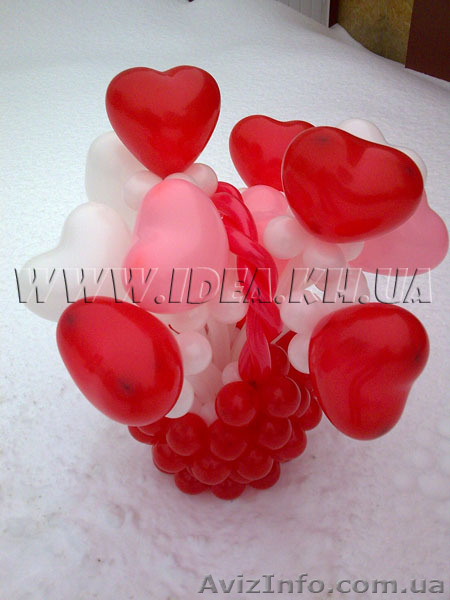 Воздушные шарики к 14 февраля - <ro>Изображение</ro><ru>Изображение</ru> #1, <ru>Объявление</ru> #834755