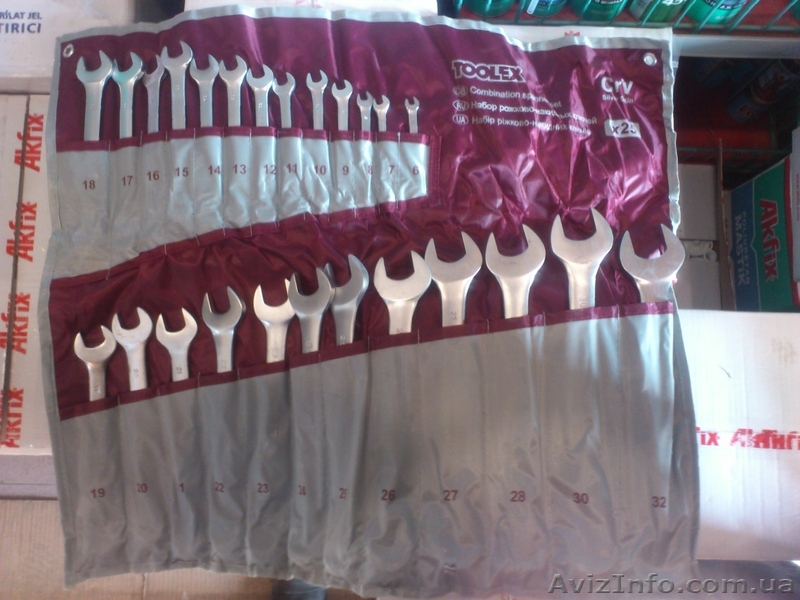 Hабор ключей комбинированных 25ед. - <ro>Изображение</ro><ru>Изображение</ru> #1, <ru>Объявление</ru> #846675