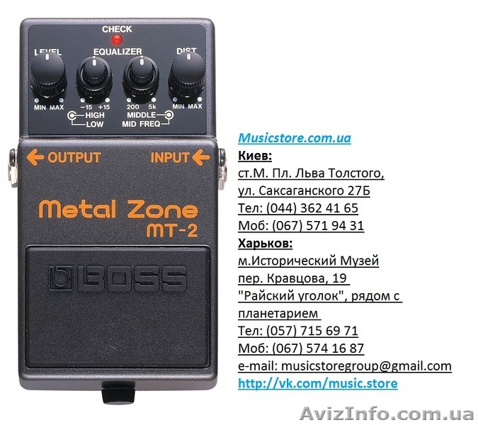 продам педаль эффектов Boss METAL ZONE MT-2  - <ro>Изображение</ro><ru>Изображение</ru> #1, <ru>Объявление</ru> #854720