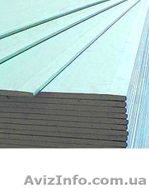 Гипсокартон влагостойкий 12,5х1200х2500 KNAUF, RiGips - <ro>Изображение</ro><ru>Изображение</ru> #1, <ru>Объявление</ru> #871853