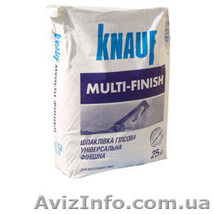 Шпаклевка KNAUF Мультифиниш 25 кг - <ro>Изображение</ro><ru>Изображение</ru> #1, <ru>Объявление</ru> #871897