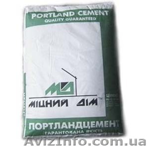 Цемент ПЦ-400 "Мiцний Дiм" 50 кг. - <ro>Изображение</ro><ru>Изображение</ru> #1, <ru>Объявление</ru> #872878