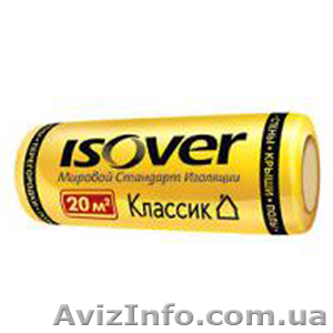 Утеплитель "ISOVER" 50мм рулон 20м.кв. - <ro>Изображение</ro><ru>Изображение</ru> #1, <ru>Объявление</ru> #872871