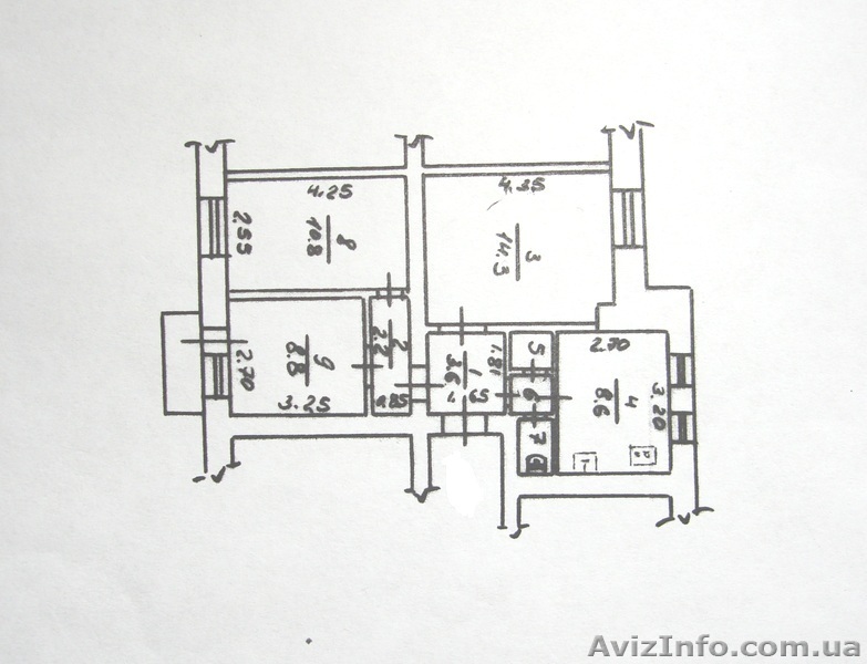 Продам 3к.кв, ул.Сумская (район Сумского рынка), 4/5, 52/35/9, комнаты раздельны - <ro>Изображение</ro><ru>Изображение</ru> #1, <ru>Объявление</ru> #917868