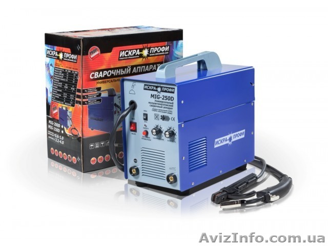 Сварочный инверторный полуавтомат Искра Профи MIG-250D  - <ro>Изображение</ro><ru>Изображение</ru> #1, <ru>Объявление</ru> #933339