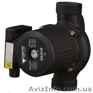 Циркуляционный насос Forte GPD 25-6S-180 - <ro>Изображение</ro><ru>Изображение</ru> #1, <ru>Объявление</ru> #939207